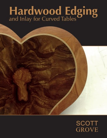 Hardwood Edging and Inlay for Curved Tables by Scott Grove