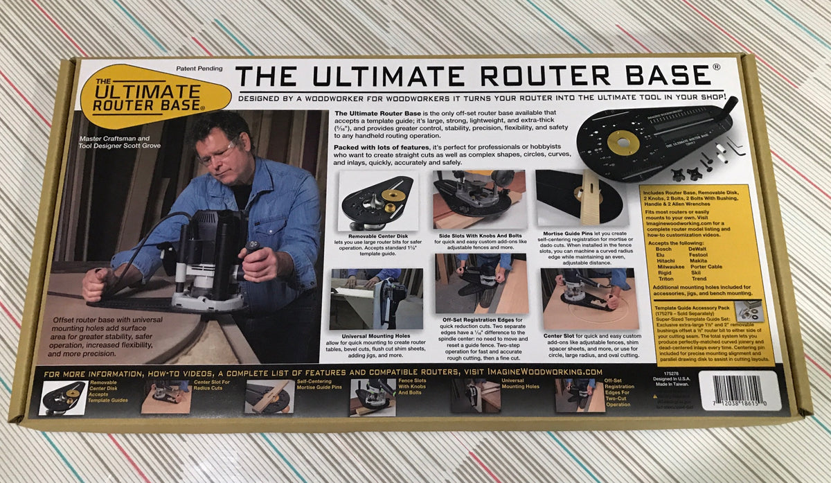 The Ultimate Router Base (Accessories sold separately) – Imagine ...